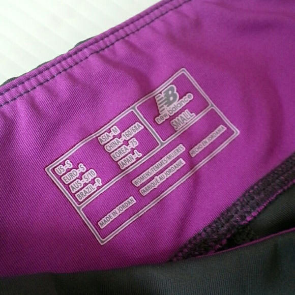 Gray New Balance Capri Workout Pants - Picture 2 of 3